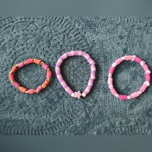 Colorful Kids Beaded Bracelets Set